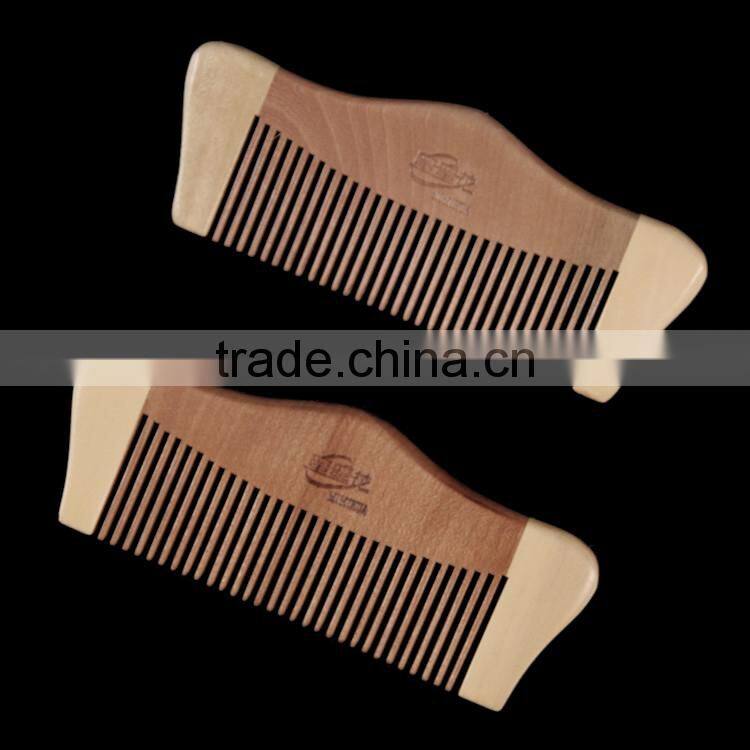 100% Nature Nanmu Princess Seamless Wooden Comb 11*4.5