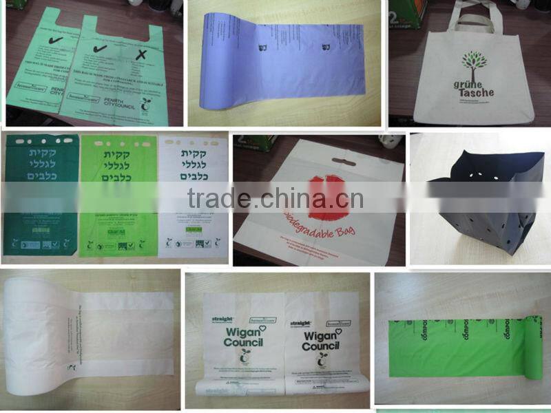 Food grade PLA poly bag,100% biodegradable bag - packing bag for flatware