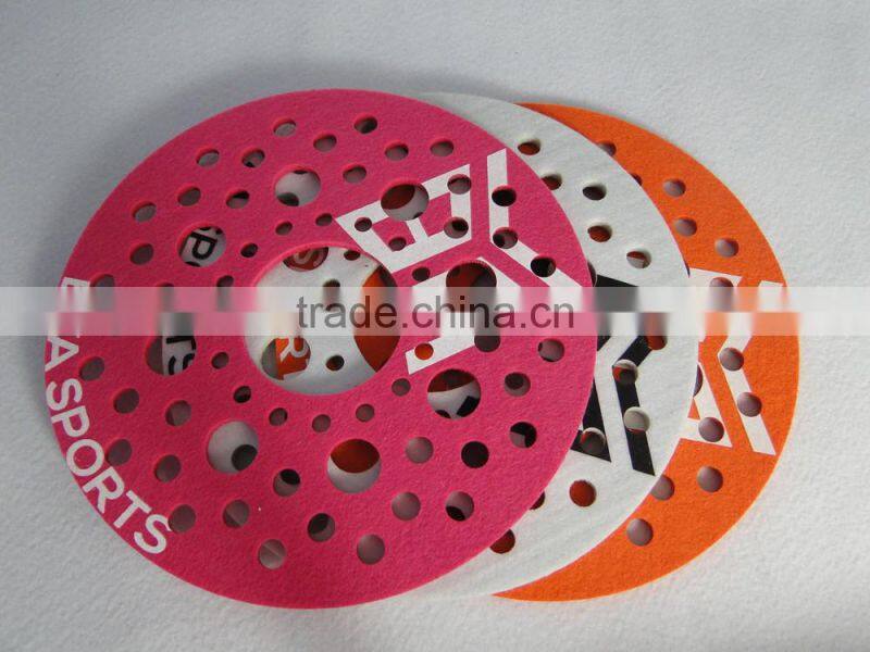 butterfly felt coaster for cups cushion from factory directly supply