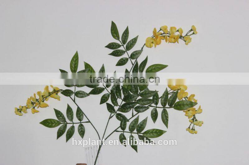 2014 cheap high quality artificial Tofu pudding leaf simulation leaf