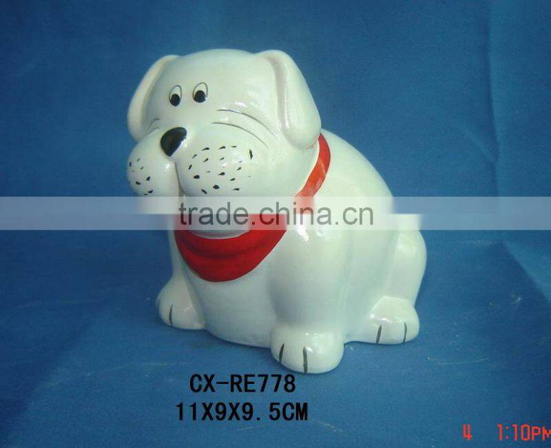 Ceramic Hop Selling Coin Saving Bank Toys, Animal Desgin Coin Bank with Sound