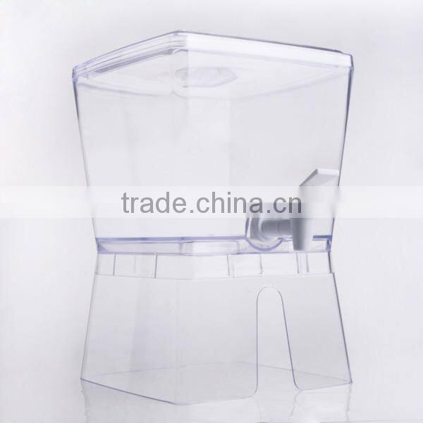 plastic PC transparent drink water/beverage/juice dispenser