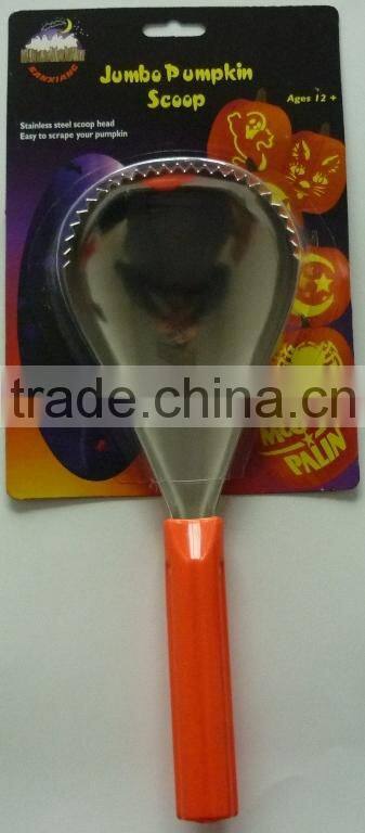 Halloween deluxe gift plastic pumpkin carving scoop