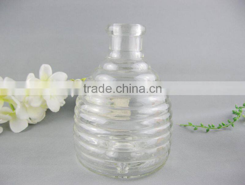 Cork Cover Handpainted Glass Insect Catcher