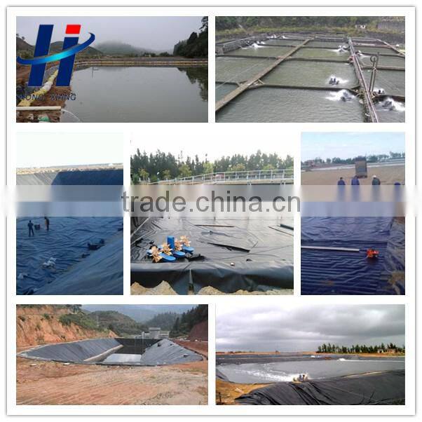 Geomembranes type and hdpe, 100% vigrin hdpe with uv protection material hdpe liner for pond