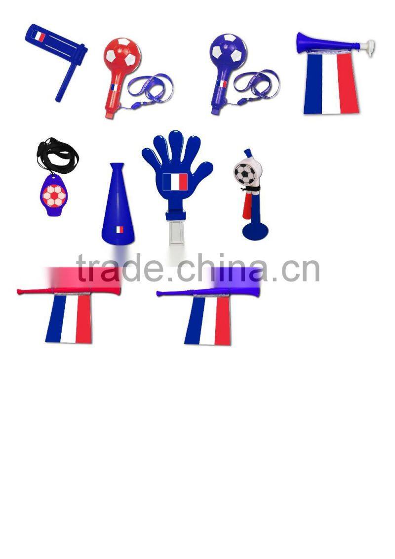 football fans 24cm plastic hand clapper/ hot sale noise maker handclapper