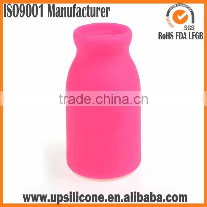 Food grade soft silicone car air freshener bottle