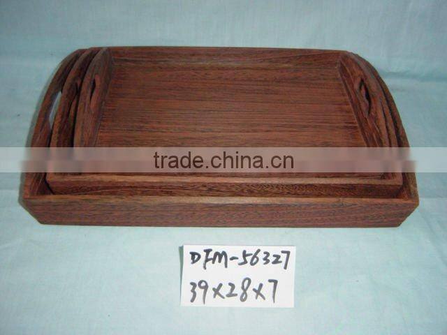 unfinished wooden tray,wooden serving tray,food tray