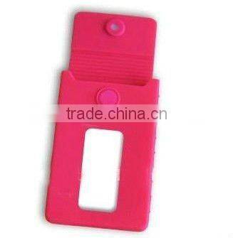 Popular assorted colors silicone credit card holder,business card holder