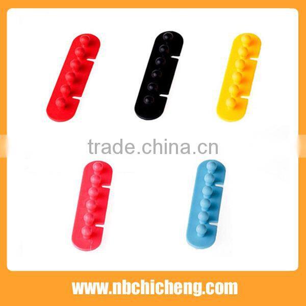 Plastic Plug Holder in Cable Clips