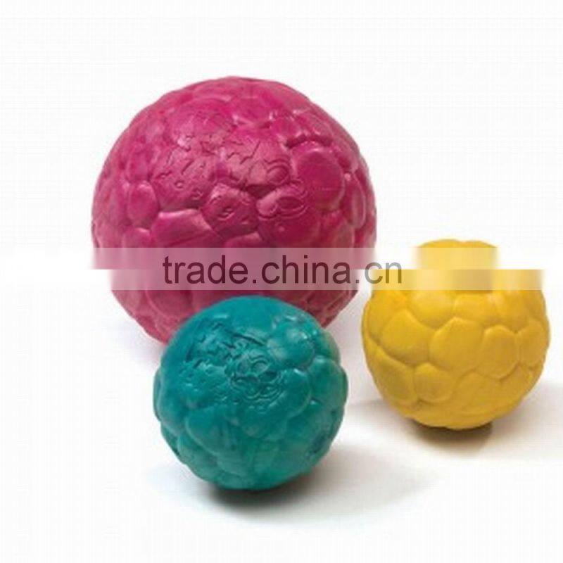 zt-01 Eco friendly eva dog bite toy ball