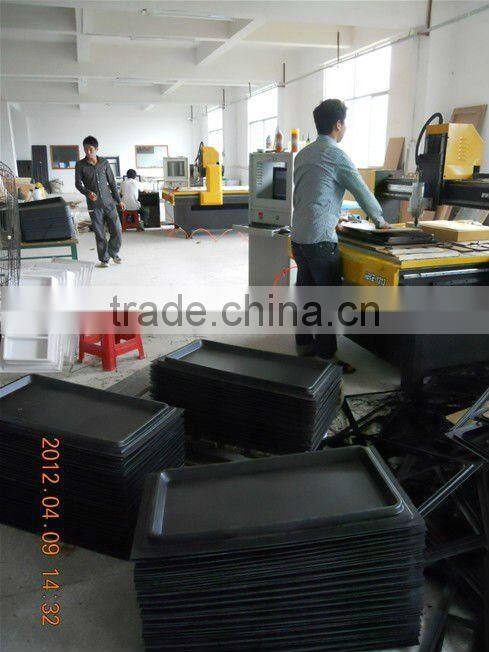 Distortion vacuum forming advertisement sign