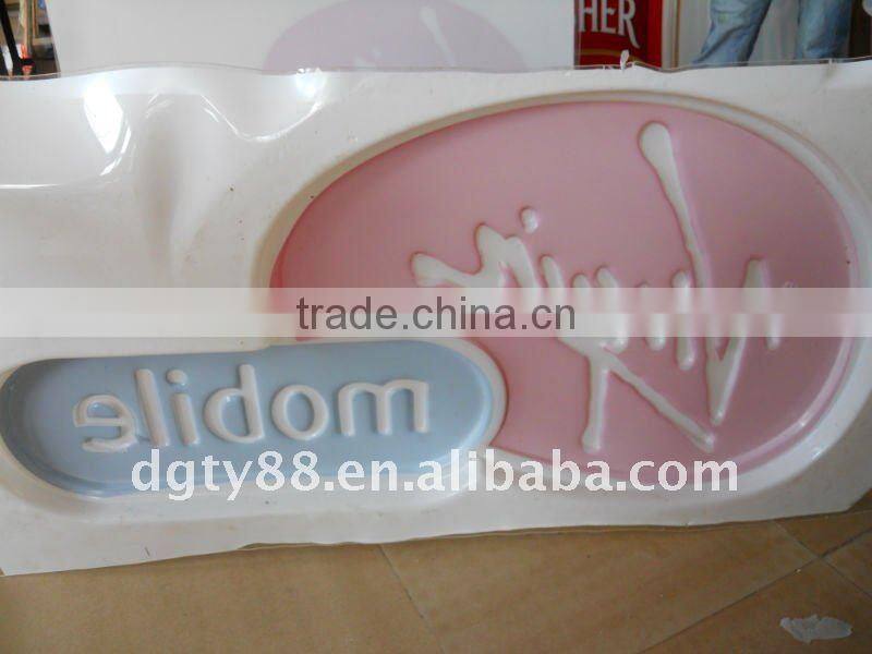 advertising plastic light box