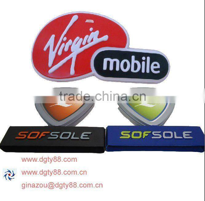 Distortion vacuum forming advertisement sign