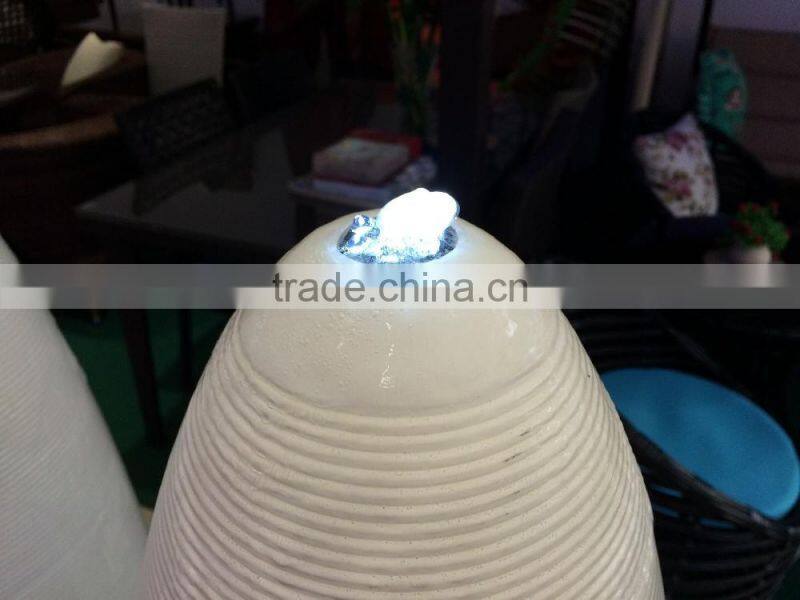 fiberglass decorative wall panels led used water fountain for sale