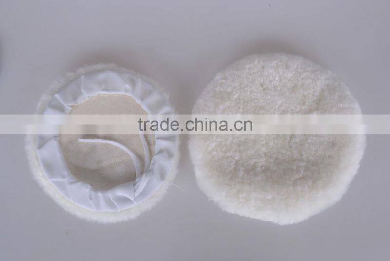 Lambskin wool polishing pad/buffing pad
