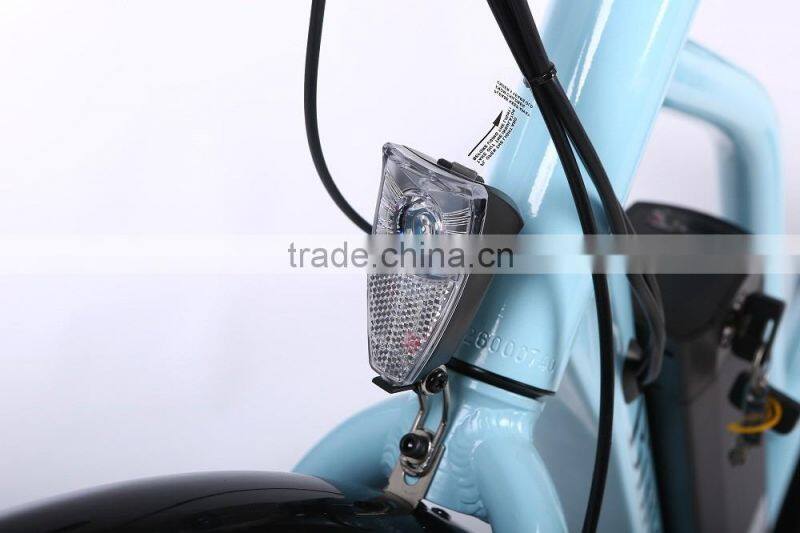 2017 newly design 26 inch CE approved sand beach cruiser electric bike