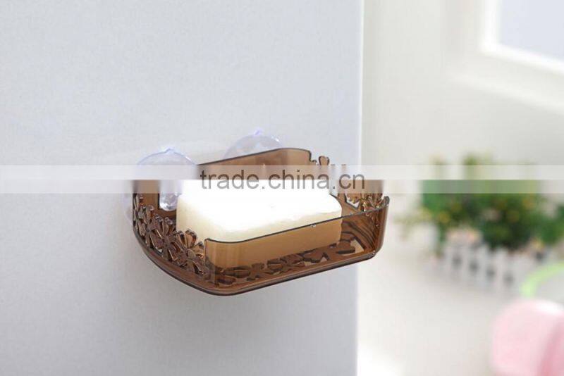 Suction sponge holder with flower design