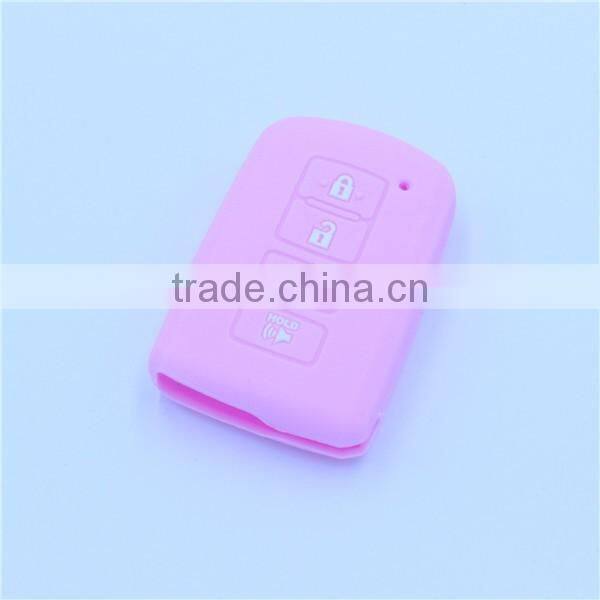 Silicone 4 Buttons Smart Key Covers for 2012 2013 2014 2015 Toyota Avalon Camry RAV4
