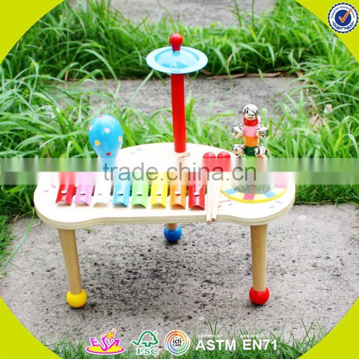 Wholesale kids teaching aid wooden musical instruments toy interesting wooden musical instruments toy W07A018