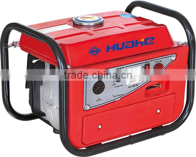 plastic panel, 750w 60 hz gasoline generator set, 2.0hp gasoline engine