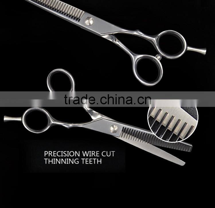 Convex blade fashion design hair scissors professional