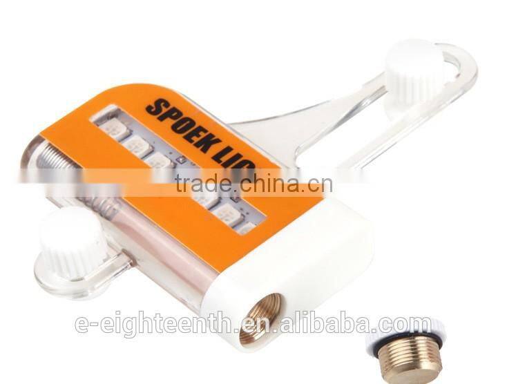 2016 new Bicycle Wheel Spoke Tire Steel Wire 14 LED Light Lamp