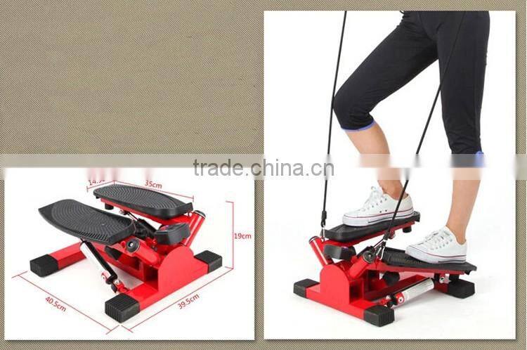 2016 mini gym equipment stair stepper with rope for home fitness