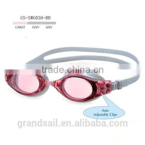 2014 Professional Silicone Swimming Goggles for Adult