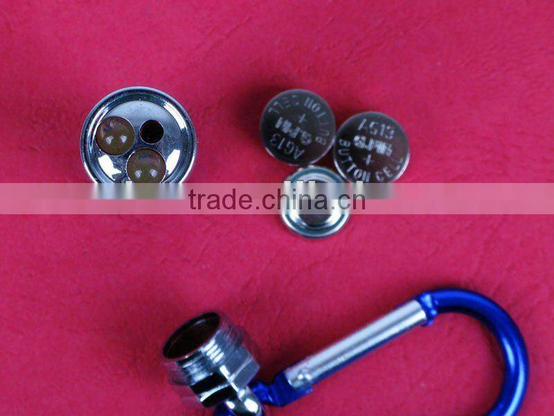 801 White LED Flashlight with Laser Pointer