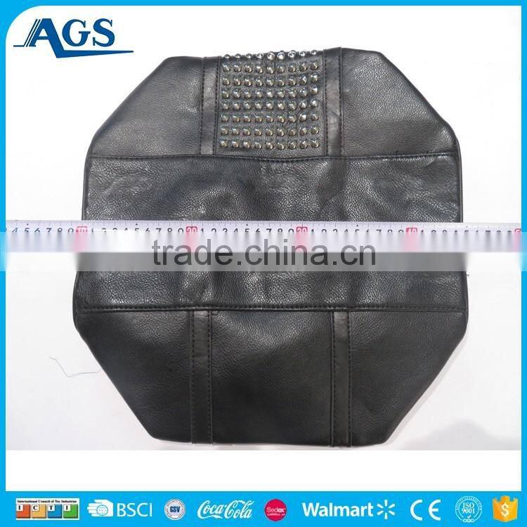 Professional direct custom logo lady tote bag in black