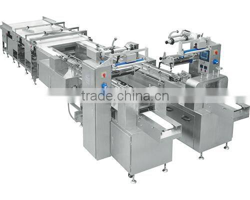 Automatic Product Tidying ,Feeding And Packing Machine