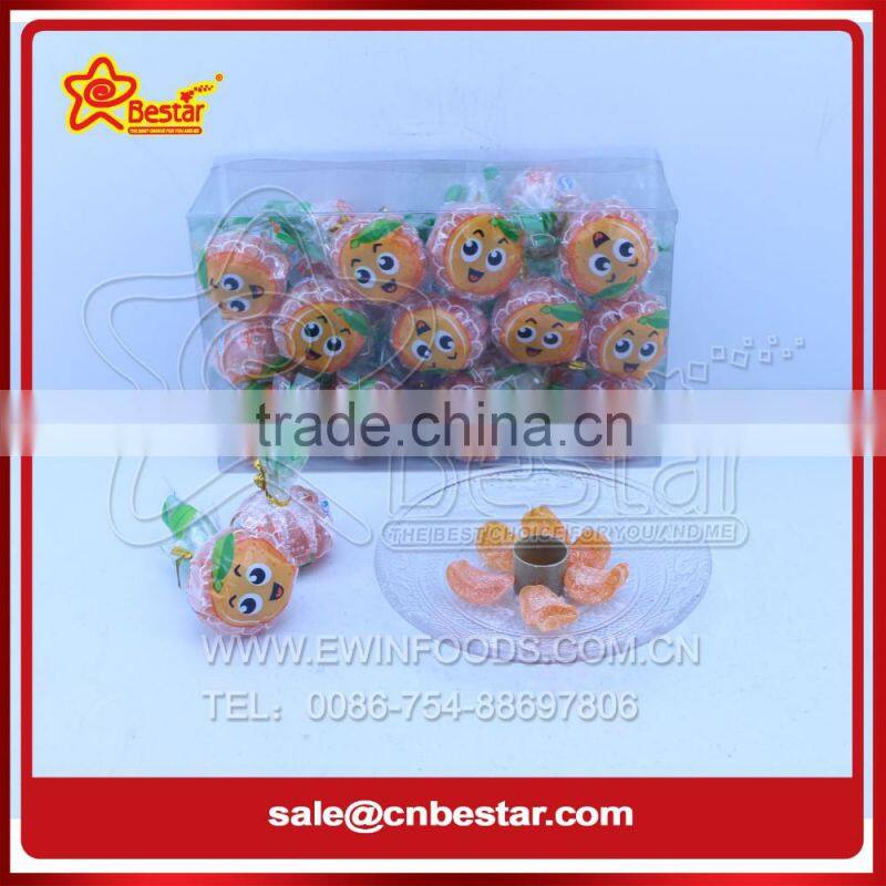 Orange Shape Fruity Flavor Sour Jelly Candy
