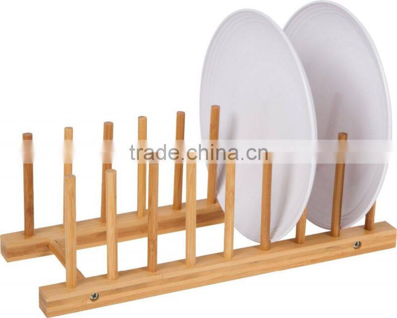 Bamboo kitchen utensil holder