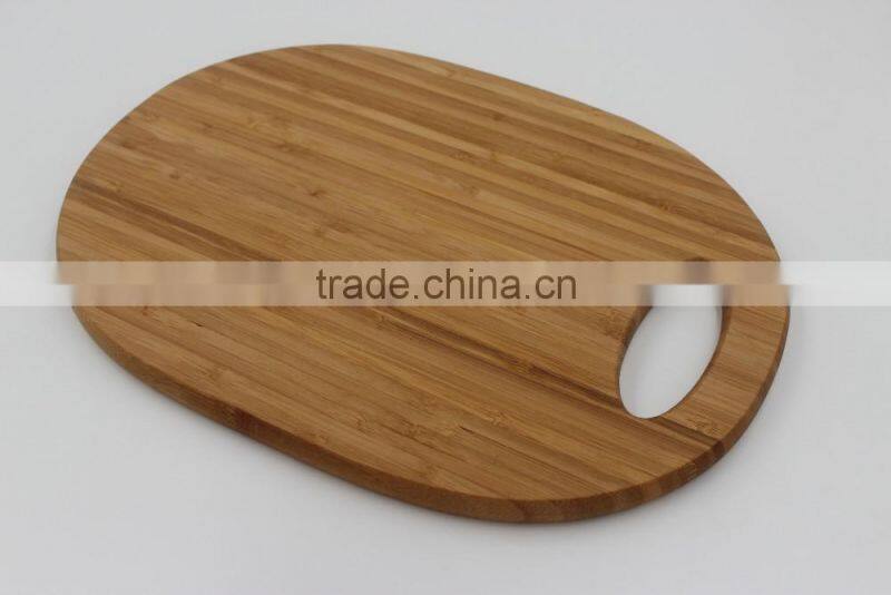 Promotion Kitchen bamboo cutting board with handle