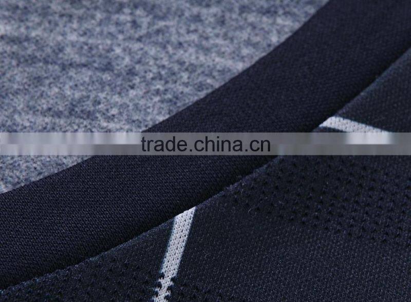 Men's Long sleve v-neck fashion T-shirt