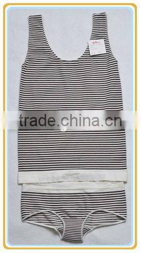 women's panties suit with stripe