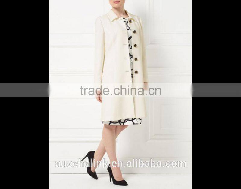professional custom women fashion winter dress coats