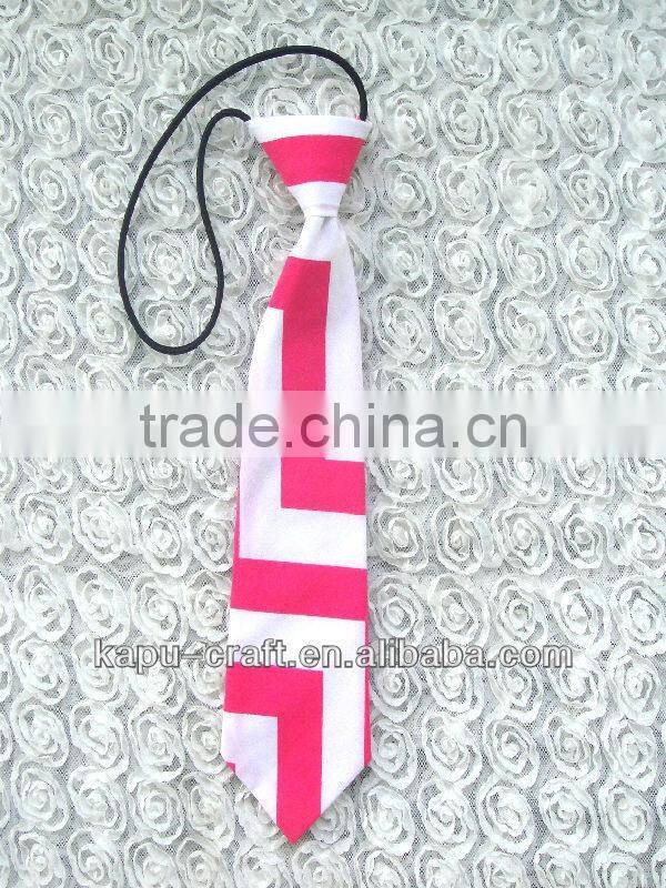 Nw fashin cotton chevron baby tie zia zag ties