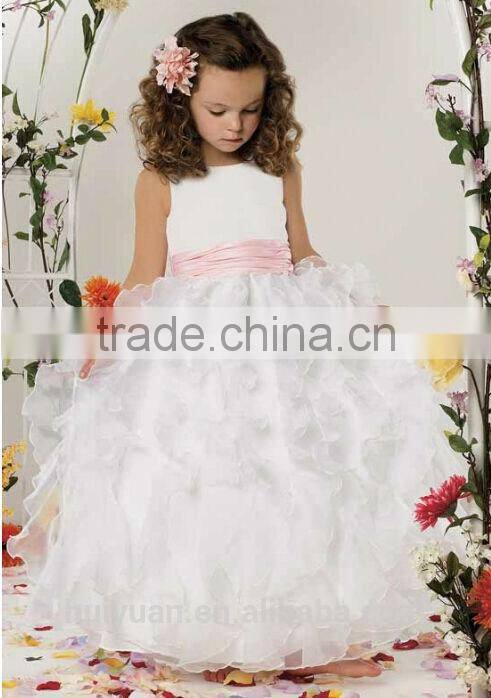 2015 new design fashion baby girl party wear dress