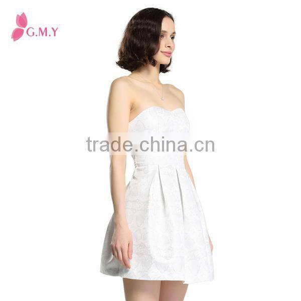 Slim Strapless Dress for Girls Short Prom Dress / Evening Dress/Homecoming Dress