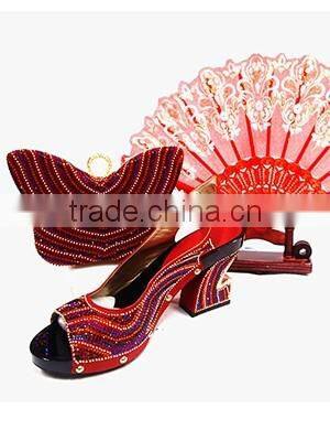 2016 Fashion Italian Bags Matching Shoes MG1027-1