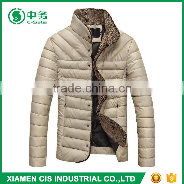 2017 Popular Style Warmful Male Light Weight Winter Jacket for Men