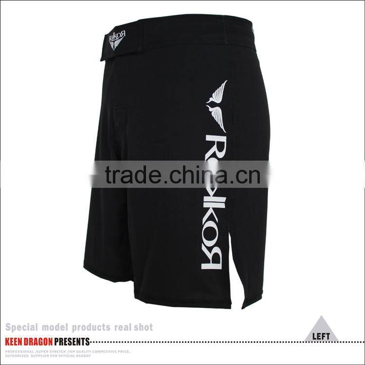 Best Quality Boxing Shorts Four Way Stretch Plain Shorts Man Kickboxing shorts