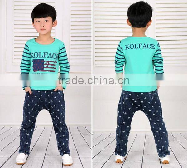 China Professional factory wholesale good quality 2017 new long sleeve t-shirt for kids custom