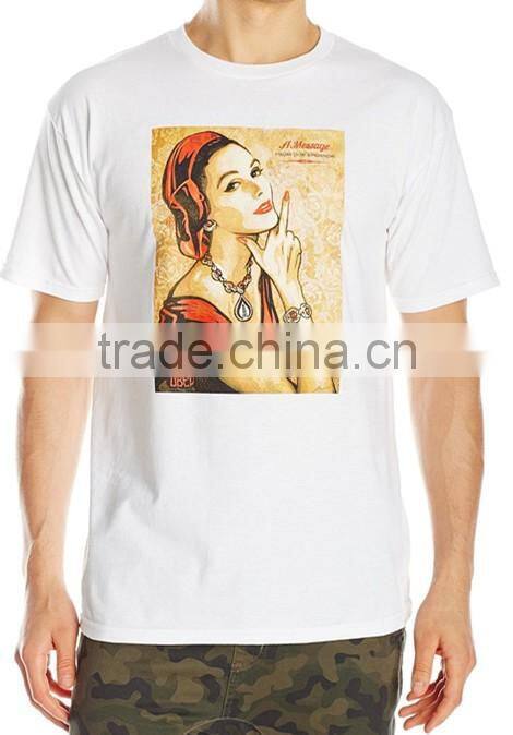 Custom 100% polyester microfiber t-shirt companies in China