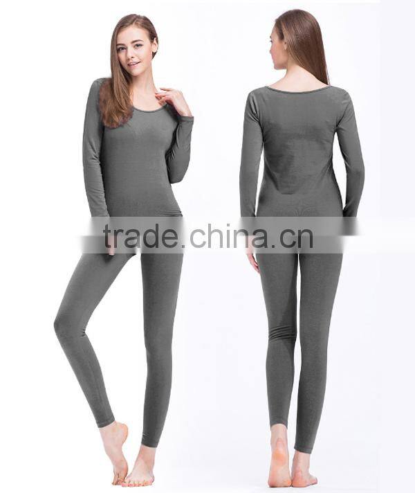 2016 New Women's Winter Thermal Underwears Fashion Seamless Breathable Warm Ladys Long Johns Ladies Slim Underwears Sets