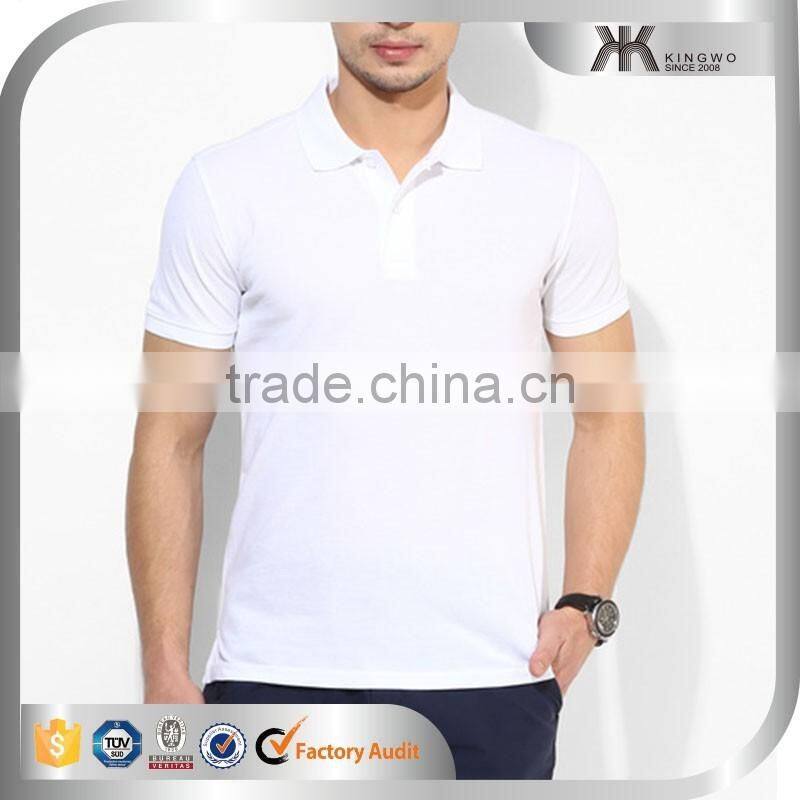 Latest Men Custom 100% Cotton Polo Shirt Solid Plain Design Polo T-shirts