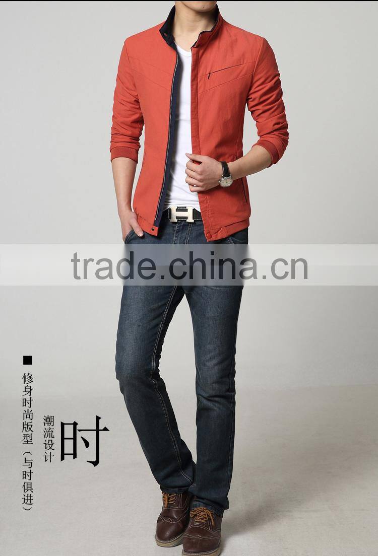 2015 New Fashion Foldable Outdoor Man's Short Spring Cotton Jacket