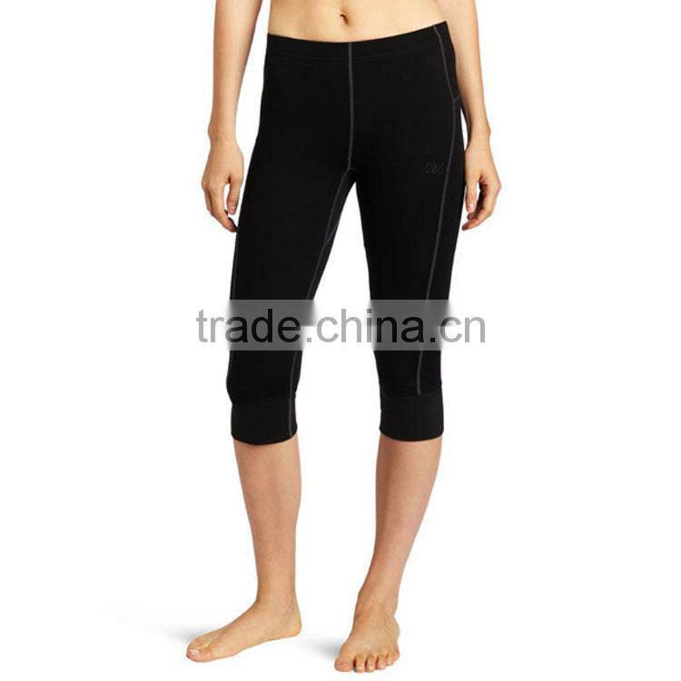 Womens Merino Wool Stretch 8K Tight sports leggings pattern base layer